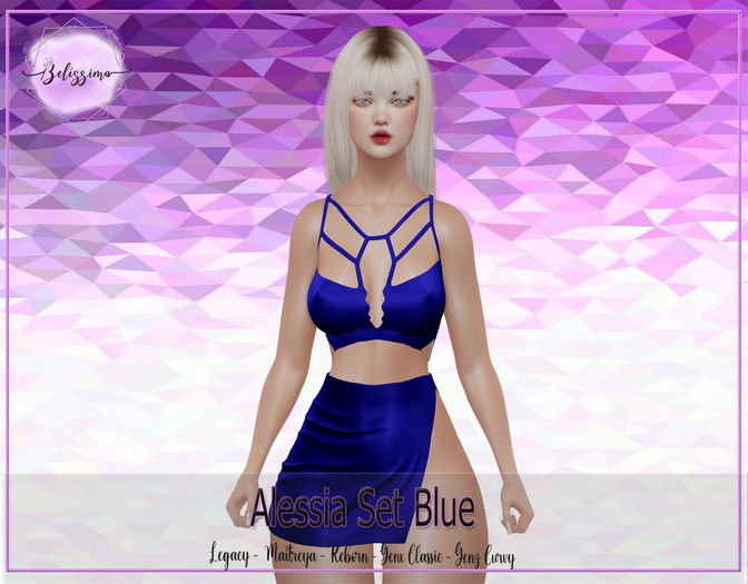 {Belissima} Alessia Set Blue