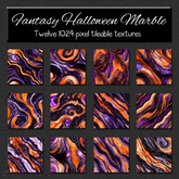 *Wallflowers* Fantasy Marble - Halloween