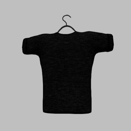Clothes Hanger with mans tee-black