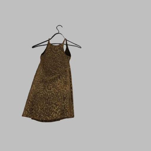 Clothes Hanger with Jessica Dress -leopard