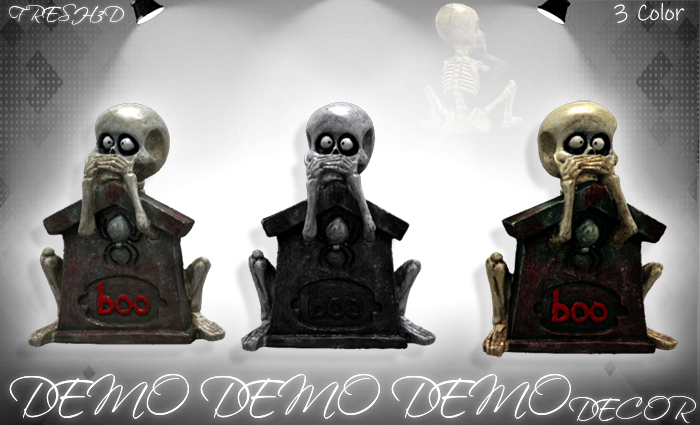 Fresh3D Graveyard Skull DEMO
