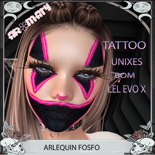 AroaMaty-TATTOO ARLEQUIN FOSFO