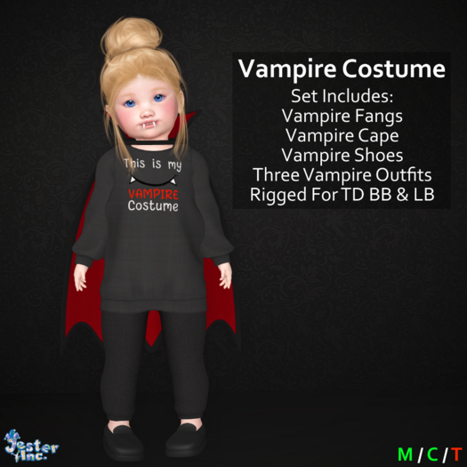 [Jester Inc.] Vampire Costume!