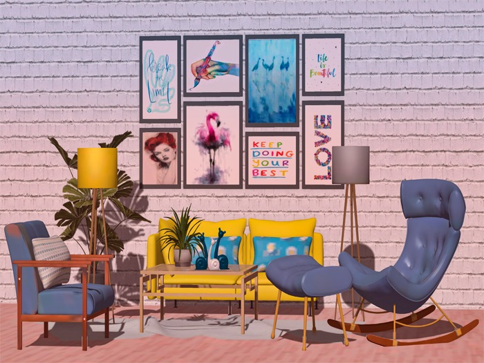 LOP Scandinavian Living Room 
