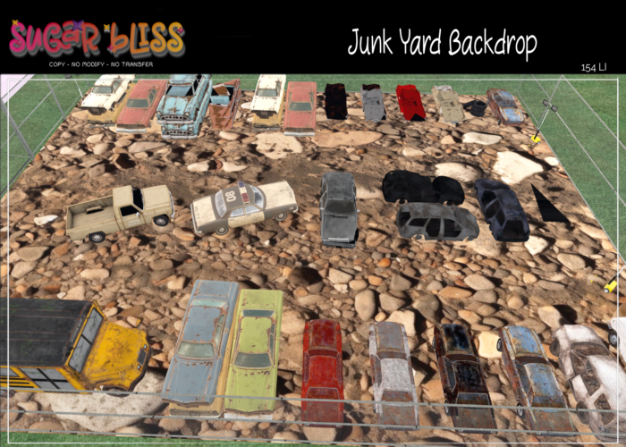 SugarBliss - Junkyard Backdrop -  {Add to Unpack}