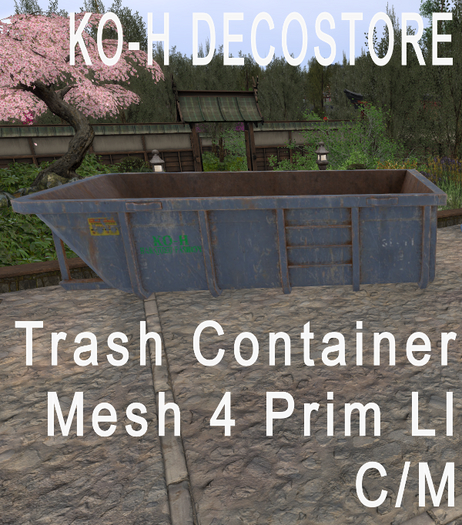 KO-H Trash Container