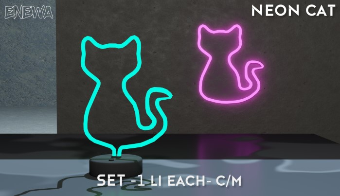 Enewa . Neon Cat