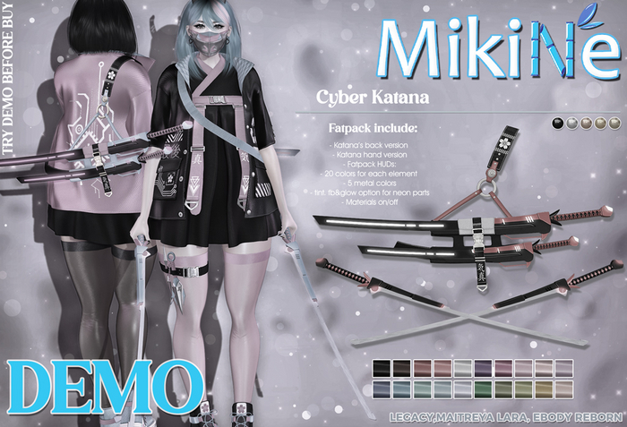 -MikiNe- Cyber katana-DEMO