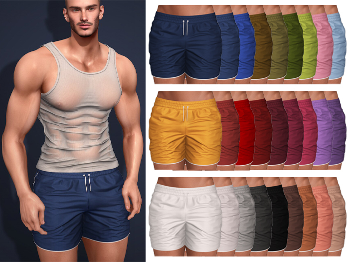 Mossu - Walter Shorts - Fatpack 