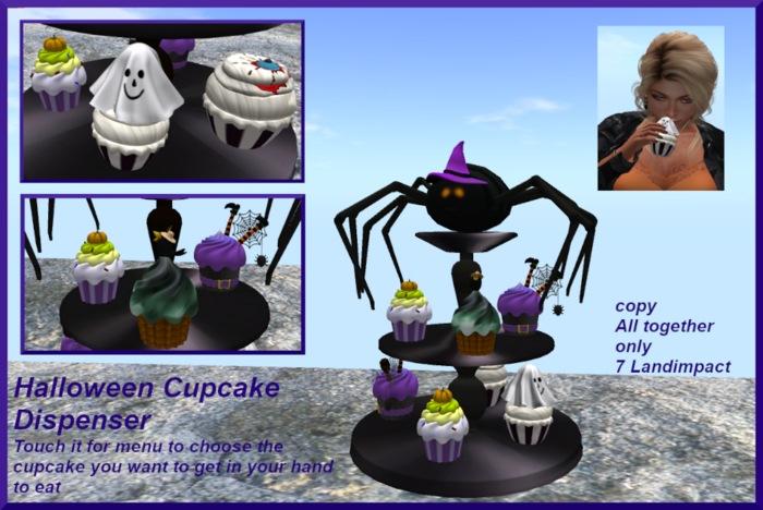 C.M.D. Halloween Cupcake Dispenser VB