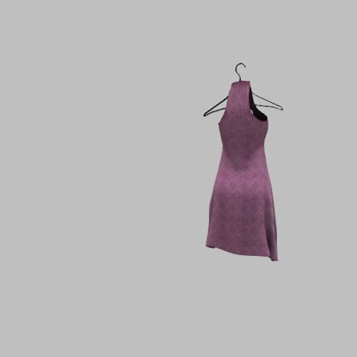 Hanger with Retro Babydoll Dress -Pink