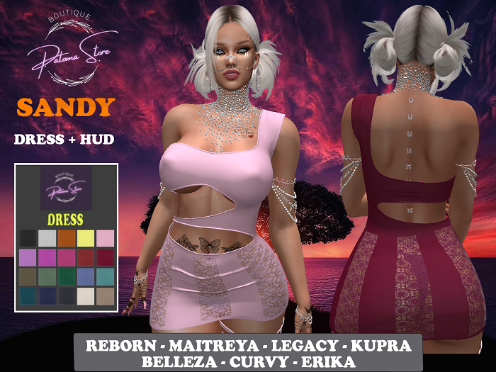 PS - Sandy (Dress + Hud)