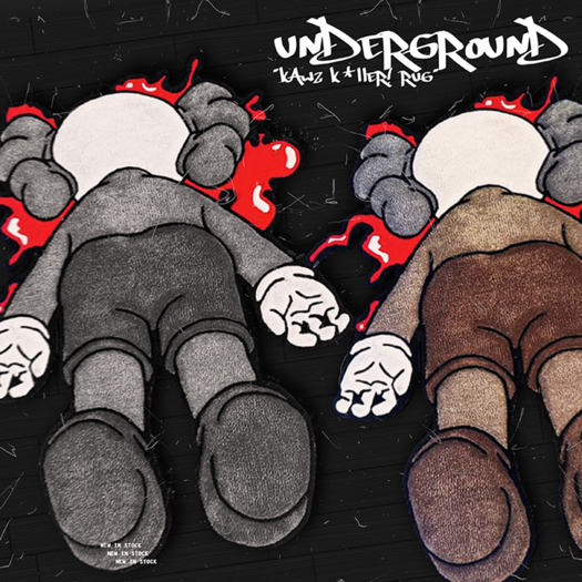 "U-G. Kaws K*ller! Rug" BR [ADD]