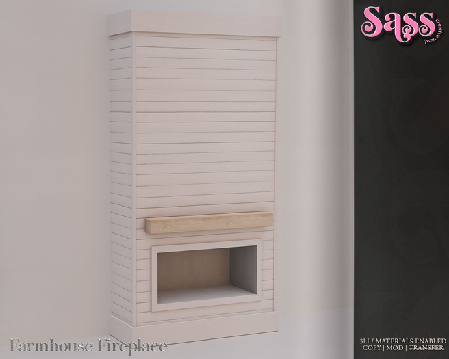 Sass [HD] Farmhouse Fireplace