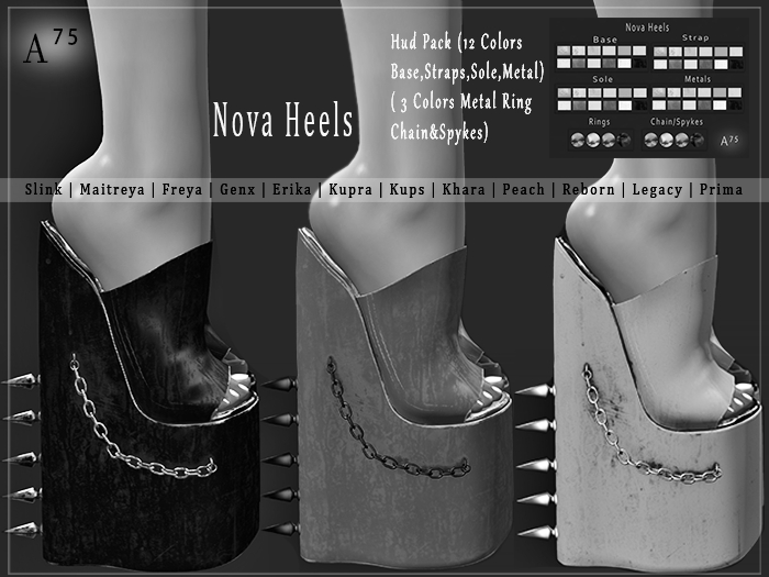 : A75 : Nova Heels With Hud Pack DEMO