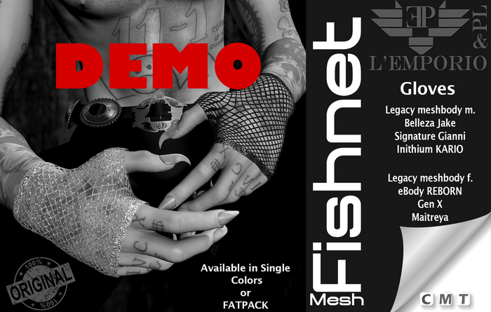 D*E*M*O  L'Emporio&PL::*Fishnet*::Gloves