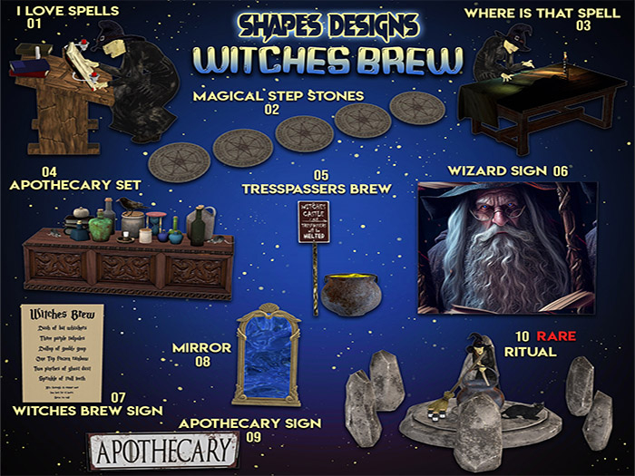 WITCHES BREW NO TRANSFER ,FATPACK