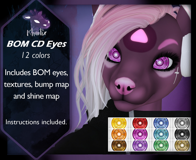 KHAOTIX - BOM CD Eyes *V2* (+Materials) (Retired)