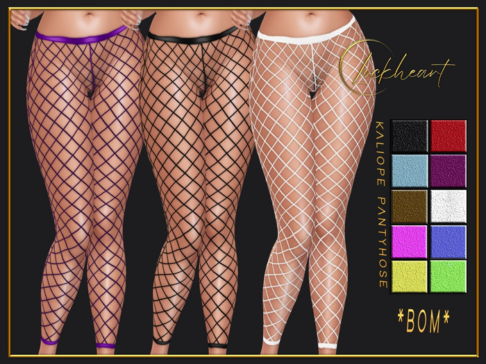 .::Lockheart::. Kaliope Fishnet Pantyhose ***BOM***(ADD)