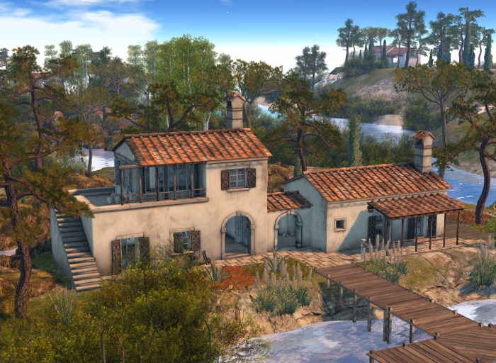 Second Life Marketplace Ponza Italian style house the Oudh