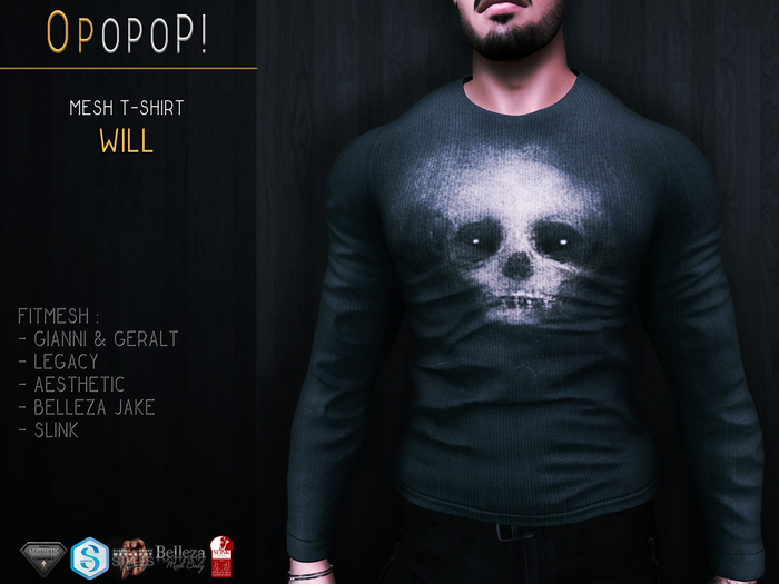 OPOPOP ! Mesh Shirt WILL V#2