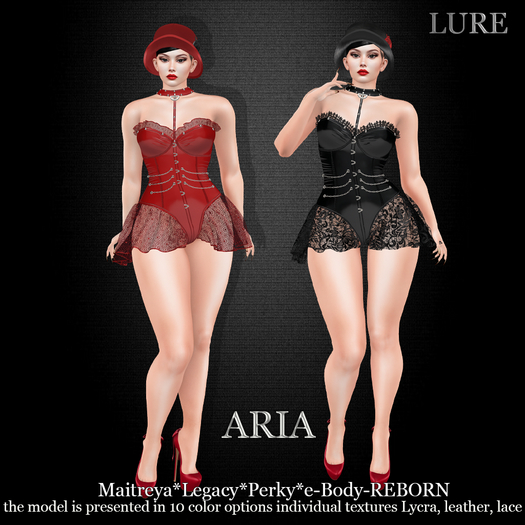 ***LURE*** dress ARIA-Fatpack***
