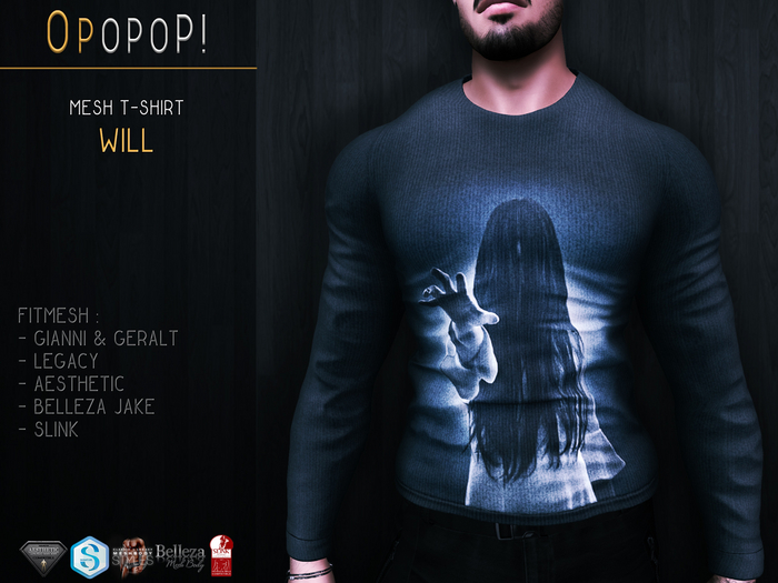 OPOPOP ! Mesh Shirt WILL V#5
