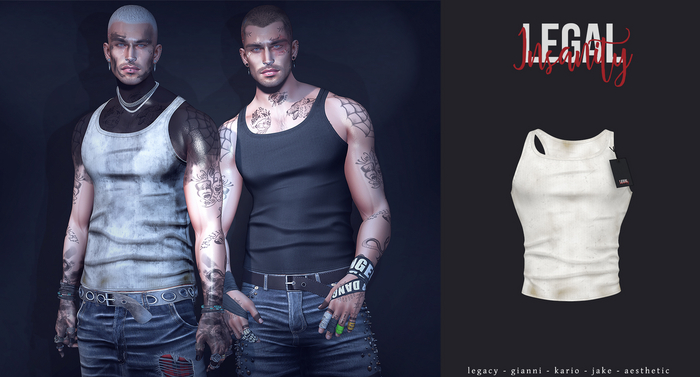 Legal Insanity - Jack tank top #13