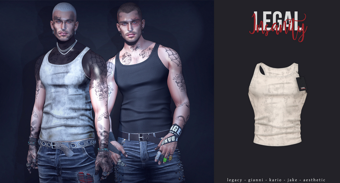 Legal Insanity - Jack tank top #21