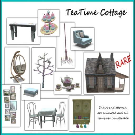 :.WS.: TeaTime Cottage Tea Set