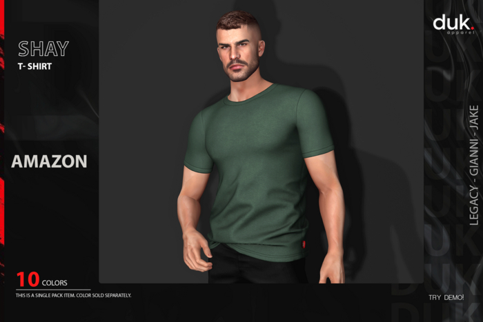 [DUK] - Shay T-Shirt - "Amazon" -  Wear