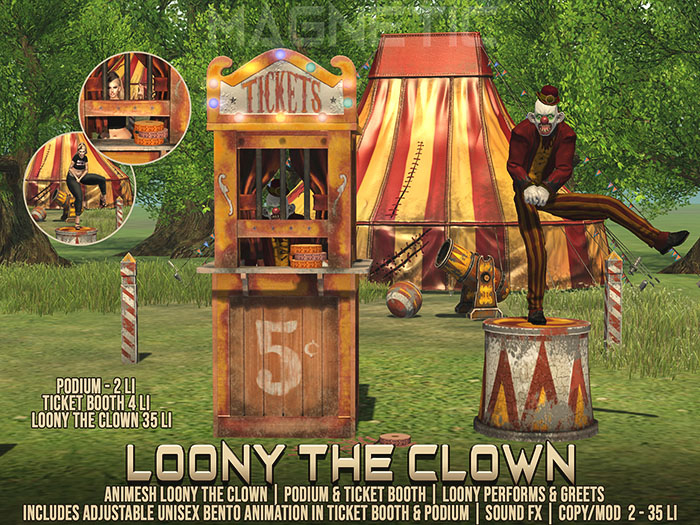 Magnetic - Loony The Clown