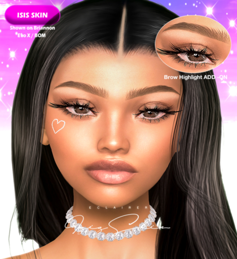 -Eclairer- Isis Skin [VELOUR - Ebony]