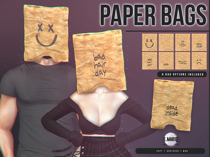 e.marie // paper bag