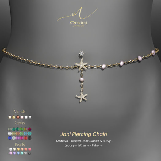 Orsini Jewelry JANI Piercing Chain Unpack