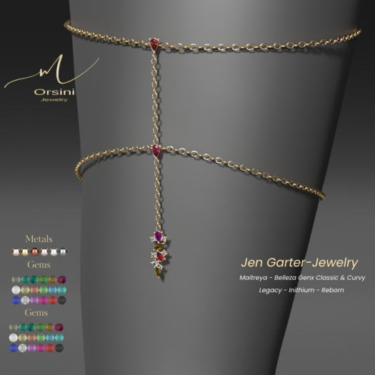 Orsini Jewelry JEN Garter Jewelry Unpack