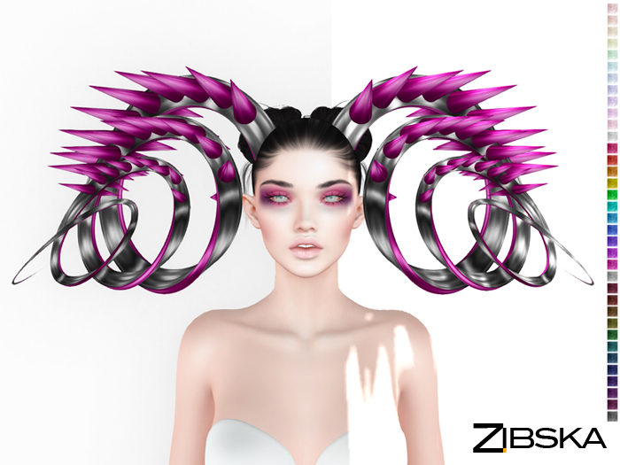 Zibska ~ Algar Color Change Spiked Horns