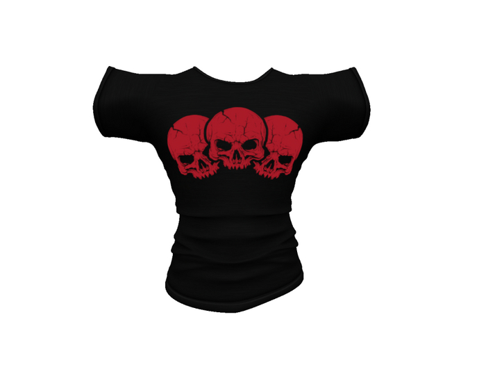REVOLUTION - Men's Tee (Red Skulls)