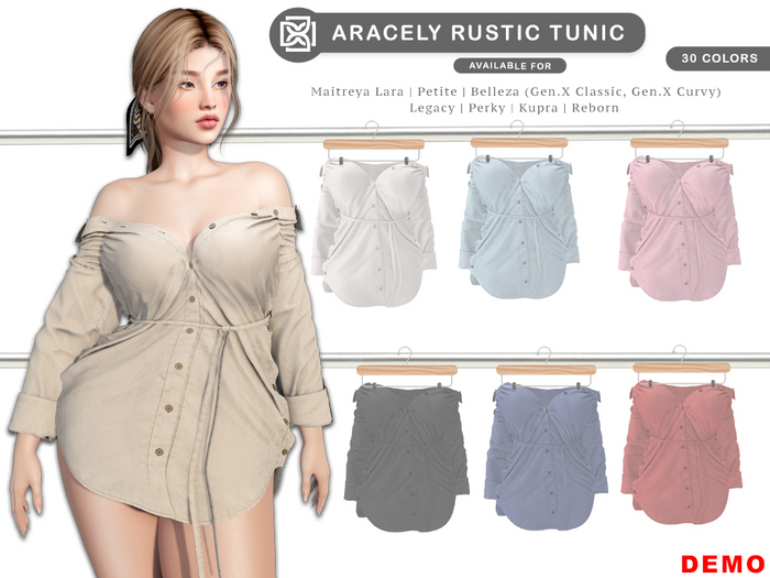 Addams - Araceli Rustic Tunic #DEMO