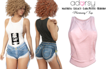 adorsy - Harmony Top Soft Pink - Maitreya/Legacy/Lara Petite/Reborn