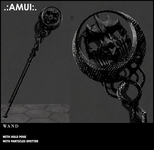 .:AMUI:. "Aradia" Halloween Wand