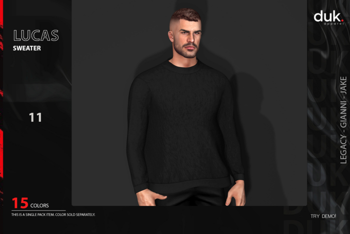 [DUK] - Lucas Sweater  "11"