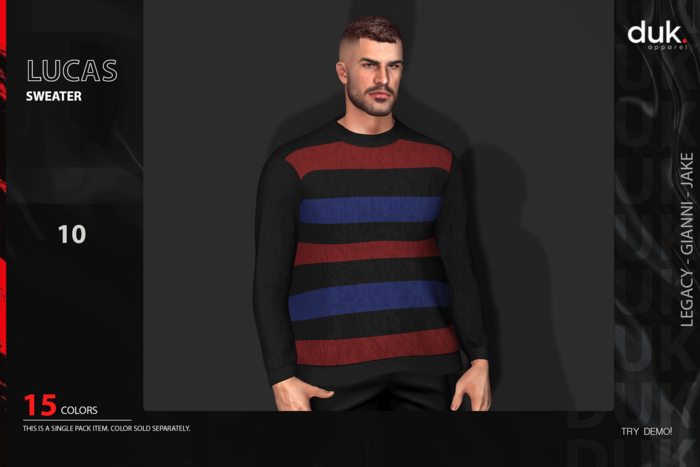 [DUK] - Lucas Sweater  "10"