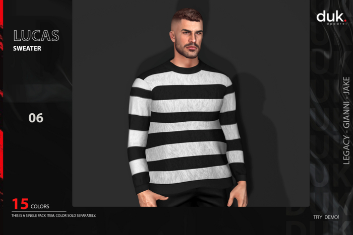 [DUK] - Lucas Sweater  "06"