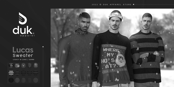 [DUK] - Lucas Sweater  "DEMO"