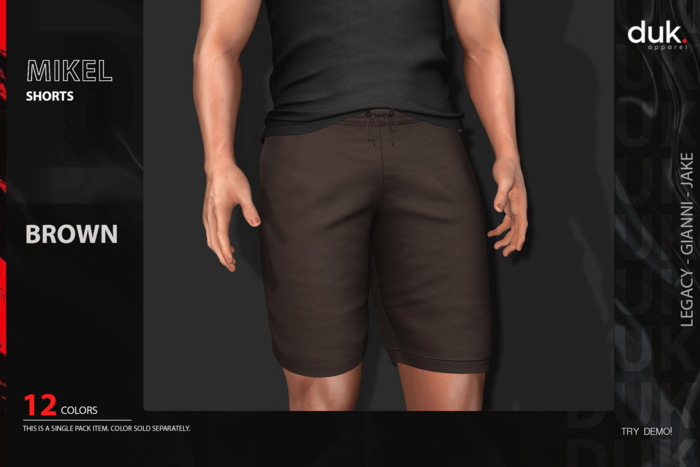 [DUK] - Mikel Shorts - ''Brown'' - Wear