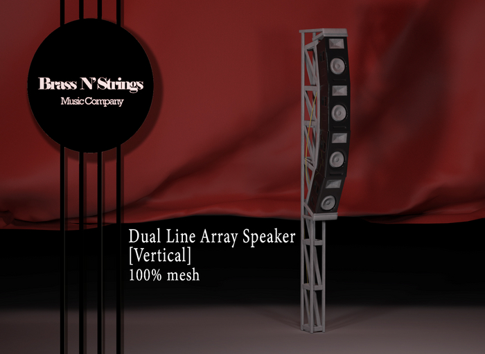 Dual Array Speaker [Vertical]