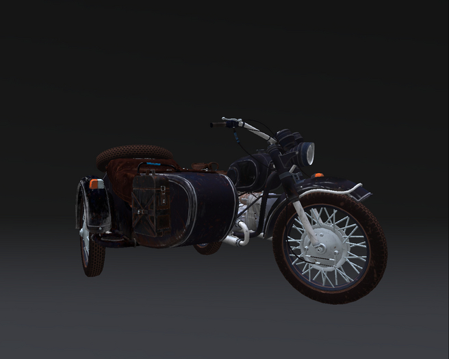 BMW R 75 / Dnepr with sidecar