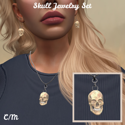 Skull Jewelry Set