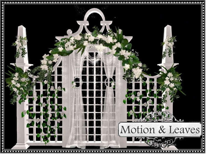 Motion & Leaves- Garden Trellis